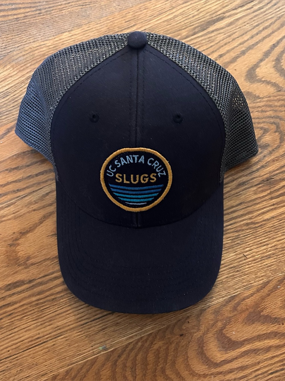 UC Santa Cruz Slugs Navy Mesh Trucker Hat